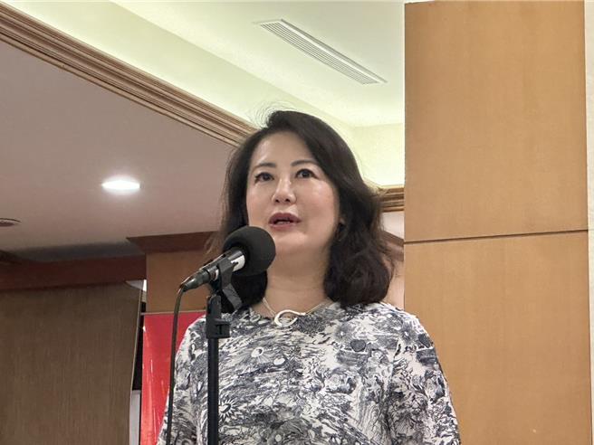 民进党立院党团干事长吴思瑶。（杨亚璇摄）