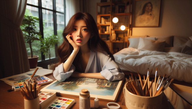 女童睡梦中被惊醒，竟是被姊夫侵犯，亲姊姊怎能忍，出庭作证公道。（示意图、与本案无关／AI生成）