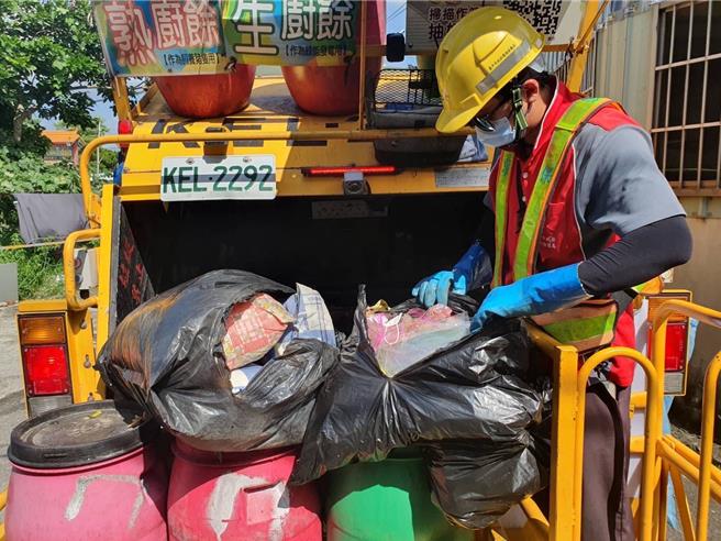 台中市垃圾量逐年增加，市議員劉士州28日在議會臨時會批評，環保局3年來推動垃圾減量，但愈減愈多。（台中市府提供／陳淑娥台中傳真）