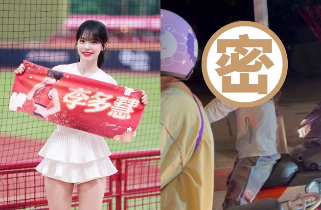 李多慧在台湾骑车被网友巧遇。（图／李多慧IG、网友ducktan_0423授权提供）