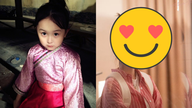 刘楚恬将迎接15岁生日。（图／翻摄自微博）