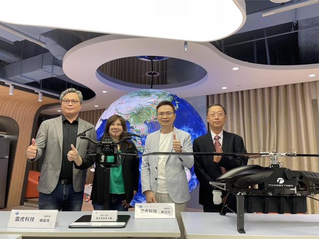 貿協帶頭強攻無人機產業，明年赴美、馬、印度、菲台灣形象展，助台灣無人機業者接軌國際市場。圖／李麗滿