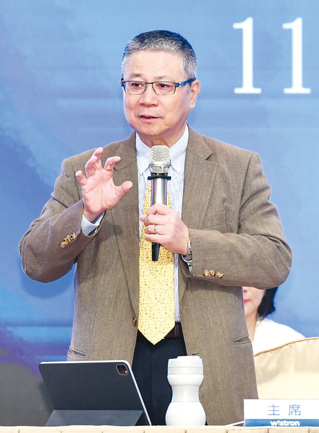 纬创董事长林宪铭。图／本报资料照片