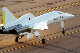 大噪XB-1靜聲超音速原型機第二次飛行 