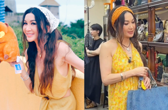 「最美妲己」逛街泄58岁真实样貌　背部凹凸形状网吓坏