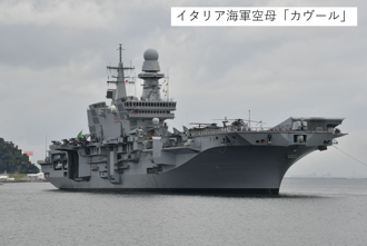 趁義大利航母訪日 自衛隊官員學習F-35B艦載作業