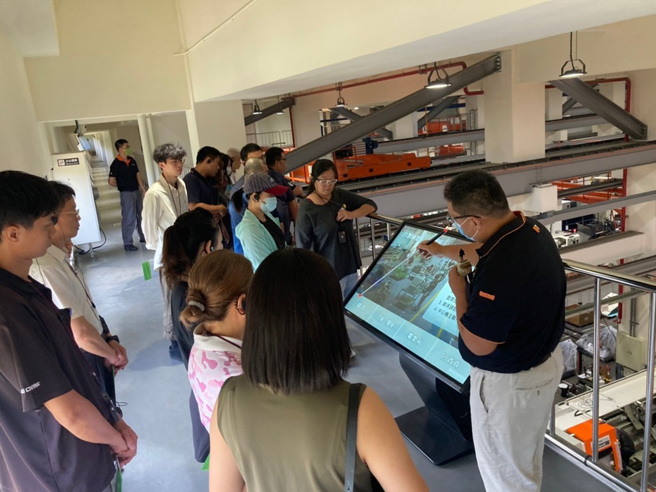 淨零轉型典範場域觀摩與交流活動(圖/台中市政府經濟發展局提供)