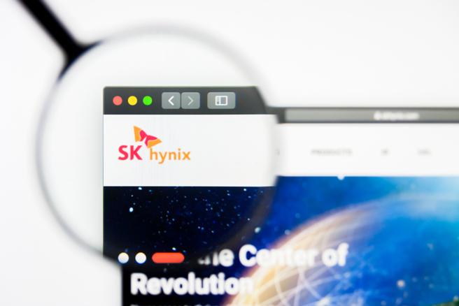 SK海力士宣布开发出第六代DRAM。（示意图/达志影像/shutterstock）