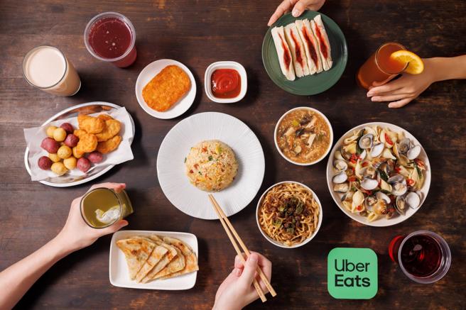 Uber Eats 「返校 581」專區指定美食享買一送一。（Uber Eats提供）