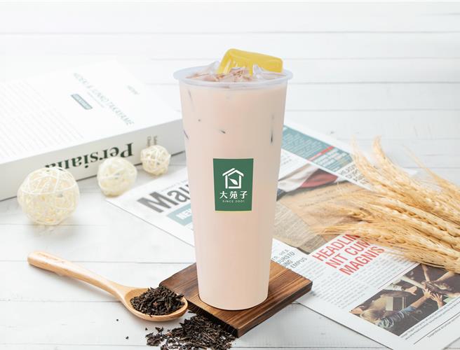 大苑子布丁奶茶。（圖／大苑子提供） 