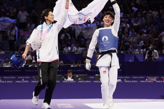 赖清德振奋发声！贺萧翔文帕运跆拳道摘铜：继续为选手集气