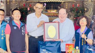 先嗇宮普渡法會登場 捐百萬白米、供品做公益