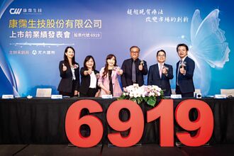 康霈生技上市前業績發表會 登場