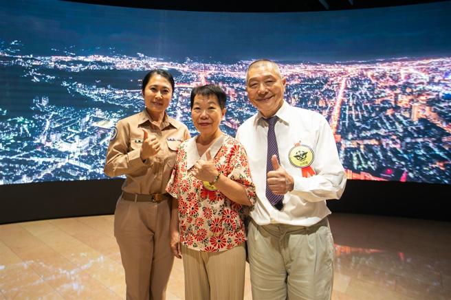 海軍128艦隊承德軍艦輔導長張中校。（記者林睿奕攝）