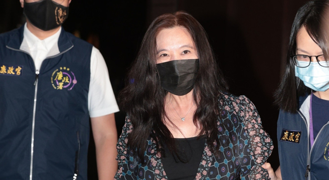 应晓薇搜索前一晚想从清泉岗去香港，辩称要替妈妈买药。(中时资料库)
