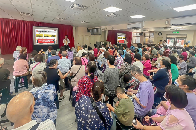 永庆房屋举办「预防房产诈骗公益讲座」呼吁，小心房产诈骗，买卖租才安心。图/永庆房屋提供