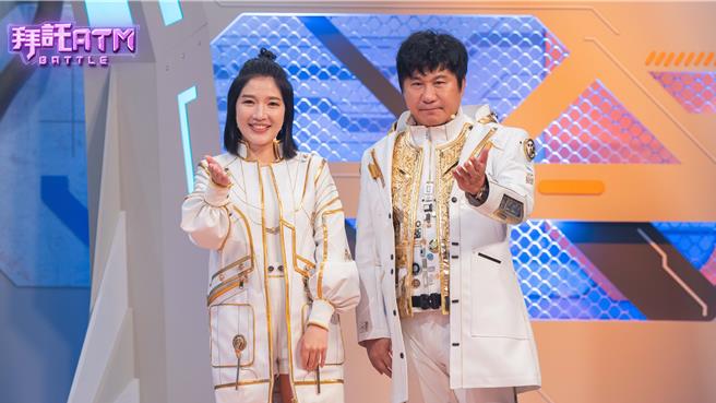 Sandra（左）、胡瓜。（TVBS提供）