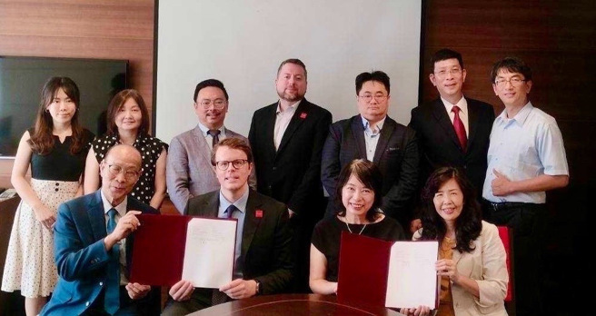 中正高中、育成高中、万芳高中、景美女中等校，108年在臺北市政府教育局鼓励和协助下组成「臺英国际大学预科课程联盟」。(照片/臺北市立中正高中提供)