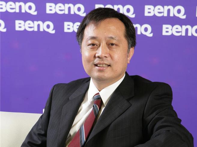 明基電通新任董事長曾文祺。圖／明基電通提供