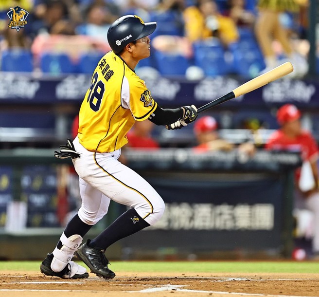中信兄弟外野手宋晟睿。（资料照，中信兄弟提供）