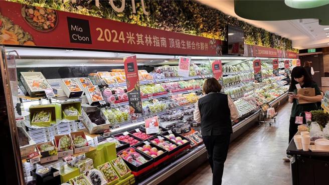 Mia C'bon生鲜获米其林指南加持，带动优质食材热卖。图／Mia C'bon提供