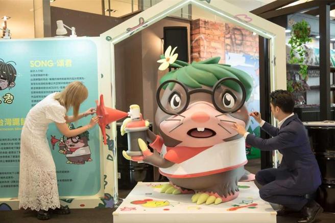 JINS「廢鏡新思」SDGs第3彈！「動物友好樂園」全台巡展。圖／JINS提供