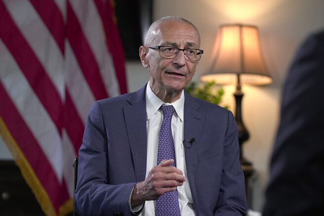 美国总统国际气候政策高级顾问波德斯塔（John Podesta）下周将访中。图／美联社