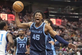 NBA》灰熊伤兵危机又起 19岁新星右脚骨折缺席3到4个月