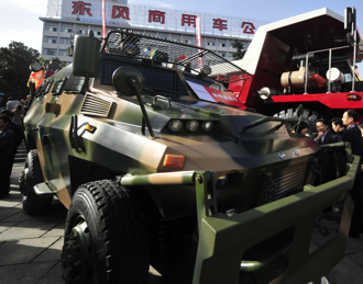 影》俄加強莫斯科維安 陸東風裝甲車現身街頭