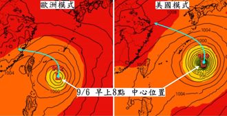 熱帶低氣壓生成！成颱時間曝光 歐、美模式路徑預測一次看