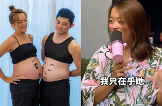 《百靈果》凱莉生女太痛「老公看到落淚」 霸氣喊：我只在乎她