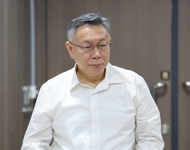 民眾党主席柯文哲。（资料照,姚志平摄）