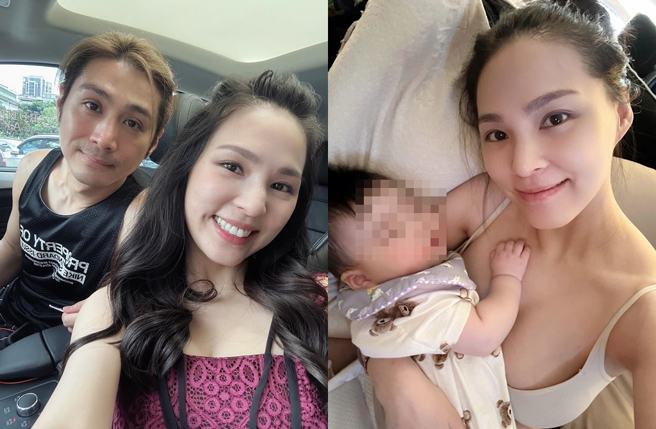 熊熊去年闪婚、今年初当妈。（图／翻摄自beargenie IG）