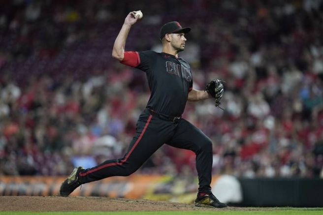 红人捕手梅利登板处理败战。（美联社）