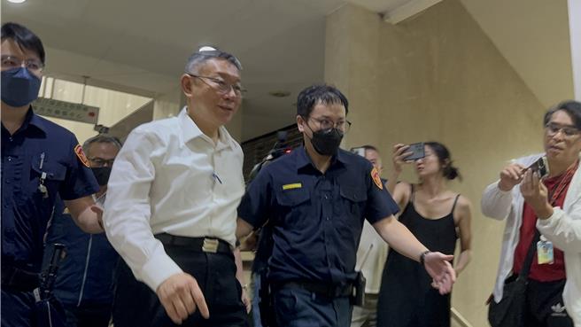 民眾党主席柯文哲。（图赖佩璇摄影）