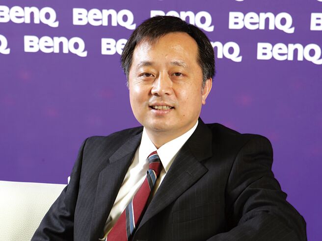 明基電通新任董事長曾文祺。圖／明基電通提供