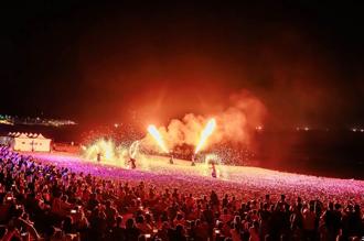 今天壓軸登場！「2024北海潮與火」火舞表演 烈焰熱潮嗨翻北海岸