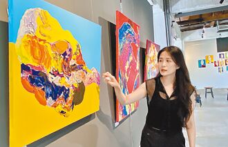 黃韻如個展 透過創作療癒修行