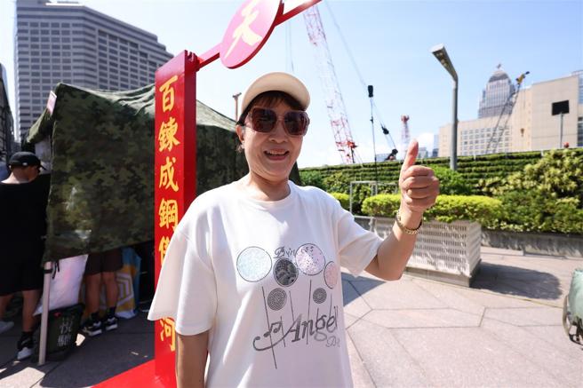 程蔓莉。（記者袁銘駿攝）