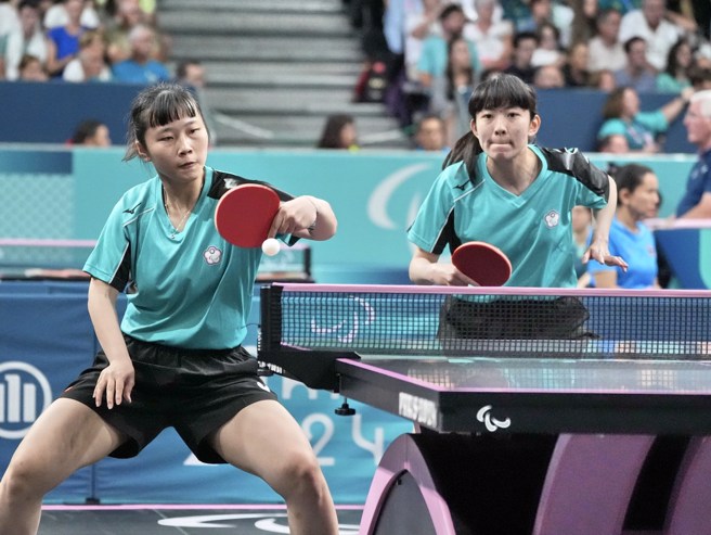 田曉雯(左)、林姿妤。(體育署提供)