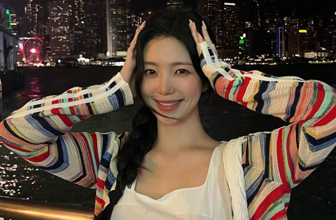 韩国网红尹厦情来台湾，惨遇噁男拍拍团，让眾人气到不行。（图／尹厦情IG）