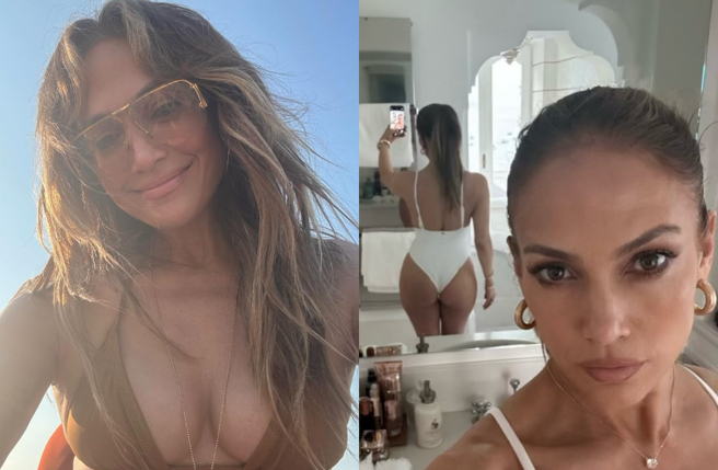 珍妮佛罗培兹晒自拍照曝近况。（图／IG@jlo）