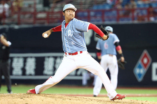 味全龍投手陳禹勳。（味全龍提供）