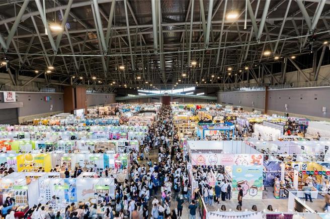 2024年臺湾文博会今（1）日落幕，总参观人次62万。图／文化部提供