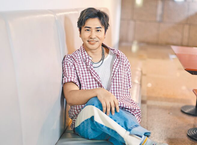 歐弟歷經人生波折，心態變得豁達。（陳俊吉攝）