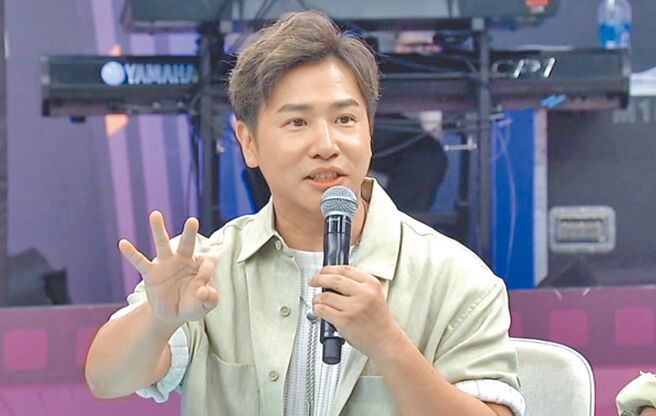 歐弟近期代班《小明星大跟班》，在節目上分享個人經驗。（中天綜合台提供）