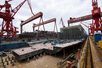 聚焦重大戰略興裝強軍 中國船舶與中國重工再度合併股價大跌