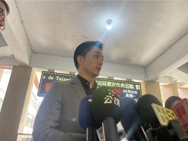 台北市長蔣萬安。（劉彥宜攝）