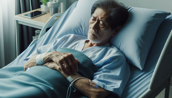 老荣民失智卧床需人照顾，生了5个子女，却专挑她月付6208元扶养费，法官打脸理由曝光。（示意图、与本案无关／AI生成）