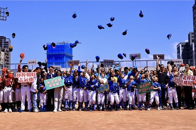 新北市2024市長盃3級棒球賽40支隊伍熱血開打。（新北市體育局提供）